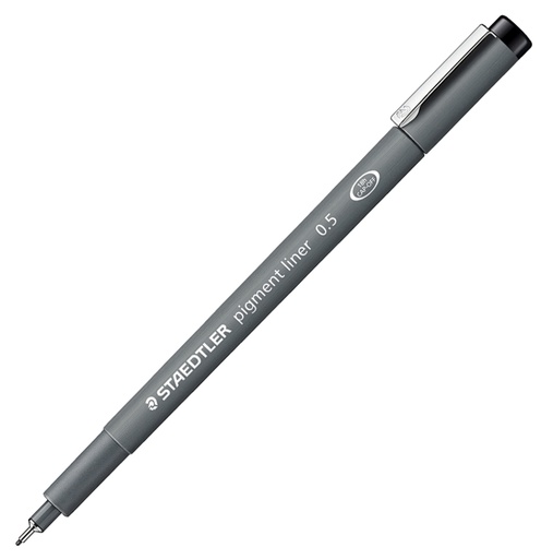 [308 05-9 04] Rotulador calibrado Staedtler pigment liner 0.5