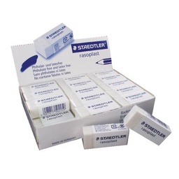 [526 B30] Gomas de borrar Staedtler rasoplast caja 30 unds.