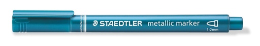 [8323-373] Rotul. Metalico Staedtler azul
