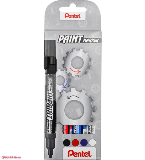 [MMP20-4COL] Rotuladores permanentes Pentel paint 4 col básicos