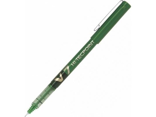 [3087005] Roller Pilot v7 verde 0.7 tinta liquida