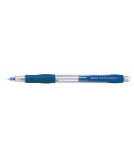 [H-185-SL-L] PORTAMINAS PILOT SUPER GRIP AZUL 0.5mm