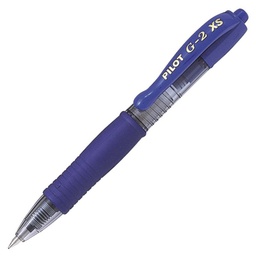 [BLG2XS7L] Bolígrafo azul pixie g2 xs punta 0.7 gel