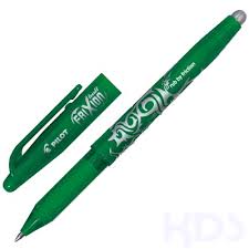 Bolígrafo borrable Pilot Frixion verde 0.7