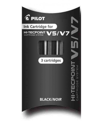 [BXS-IC-S3] Recambio bolígrafo v5 Pilot negro