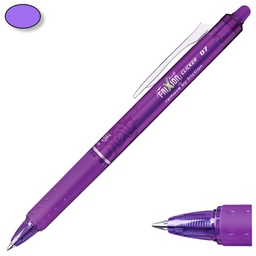 [NFCVI] Bolígrafo Pilot Frixion clicker ball 0.7 violeta