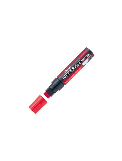 [SMW56-BO] Marcador tiza rojo punta gruesa weterase