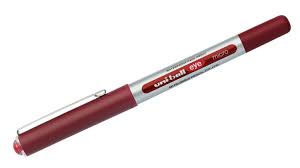 Roller uni-ball micro ref.ub-150 rojo