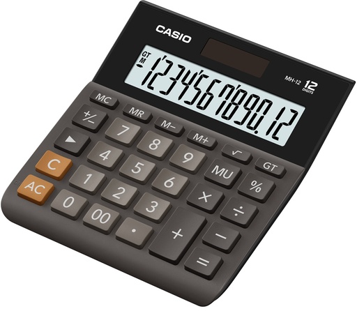 [MH-12BK] Calculadora electrónica Casio Core functions