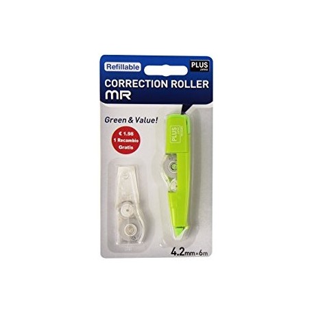 [080806] Cinta correctora plus mr 4,2x6m + recambio