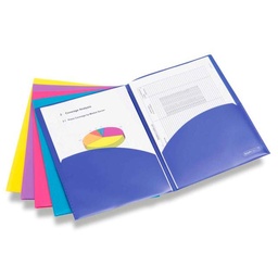[CK.0113] Carpeta A4 twin colores surtidos