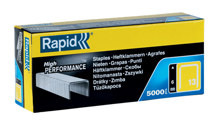 [11830700] Grapas 13/6 mm. Caja 5000 galvanizada