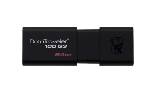 [DT100G3/64GB] Pen drive 64gb Kingston data traveler 100 usb 3.0