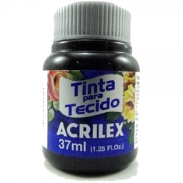 Pintura tela Acrilex negro 520