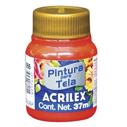 Acrilex pintura tela metálica 555 rojo