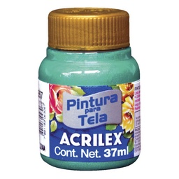 Acrilex pintura tela metálica 555 rojo