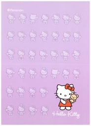 [902325] LIBRETA GRAPADA HELLO KITTY A5 PAUTA 2,5mm 32H 63G