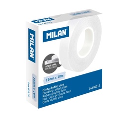 [80212] CINTA ADHESIVA DOBLE CARA 15mm*10mts.