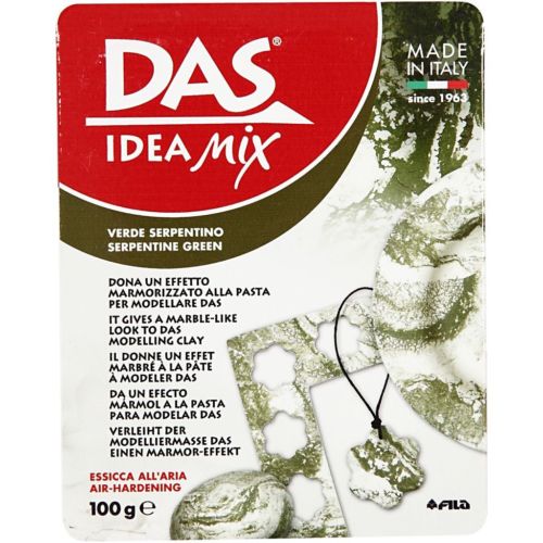 [342004] Pasta modelar das idea mix verde serpentino