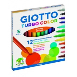 [F416000] Rotuladores Giotto turbo color 12und.