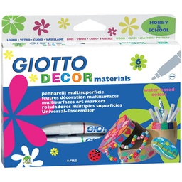[453300] 6 rotuladores decormaterials