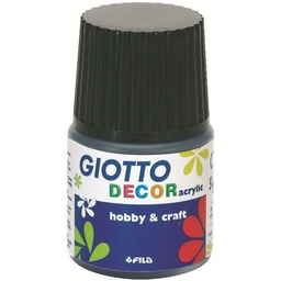 [531824] PINTURA GIOTTO DECOR ACRYLIC NEGRA 50ml