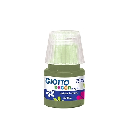 [538112] Pintura acrílica Giotto decor 25ml verde olivo