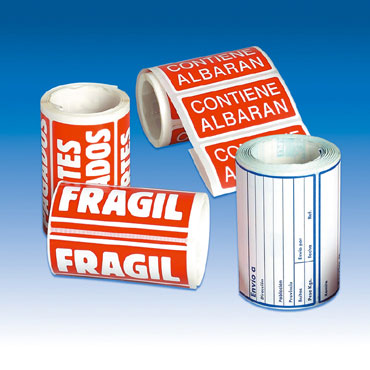 [296] ETIQUETAS APLI 50x100mm (200 Unid) FRAGIL