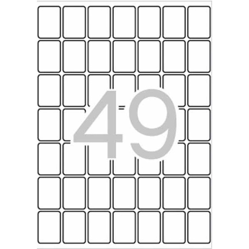 [1865] Etiquetas adhesivas Apli 19x27