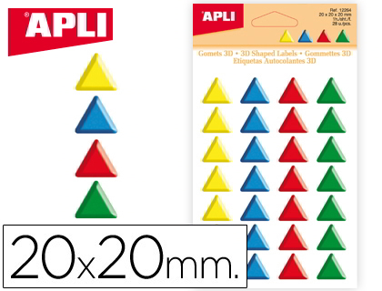 [12264] Gomets 3d triangulo