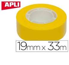 [12274] CELO AMARILLO REF.12274 19mm X 33m