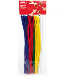 [13065] LIMPIAPIPAS COLORES SURTIDOS BOLSA 50unid