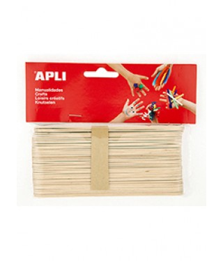 [13268] Palo polo natural 150x18mm bolsa 40und. Apli