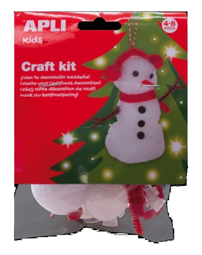 [13938] Craft kit muñeco nieve