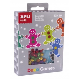 [14973] DECORACION GUIRNALDA APLI KIDS 12 unid