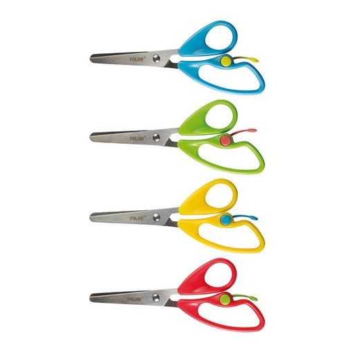[1489818] Tijeras acero inox. C/ retorno 14,4cm. Milan