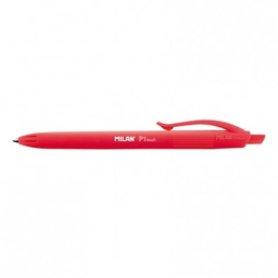 [176512925] Bolígrafo Milan p1 touch rojo