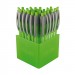 [176543125] Bote 25 Bolígrafo Dry-gel 0,7mm. Verde