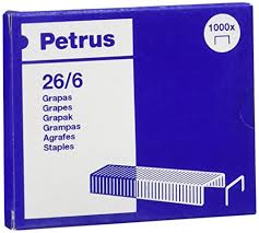 [55710] Grapas Petrus 26/6 (x1000) cobreada