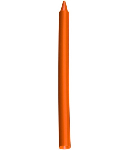 Plasticolor caja 25 ceras naranja