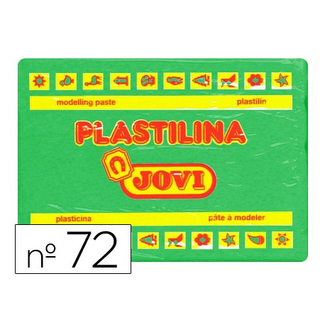 [7210] Plastilina verde claro 350grs. Jovi