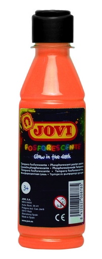 [519-06] Tempera líquida fosforescente naranaja 250ml.