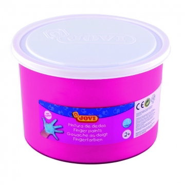 Pintura dedos magenta jovi