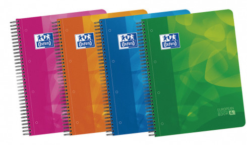 [400027277] Cuaderno espiral tp Oxford A4+120h 90g 5x5 + separadores