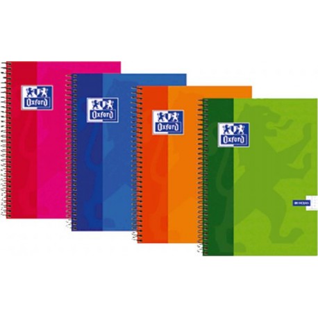 [101231144] LIBRETA 80h 4X4 C/M CUADRICULADA NARANJA