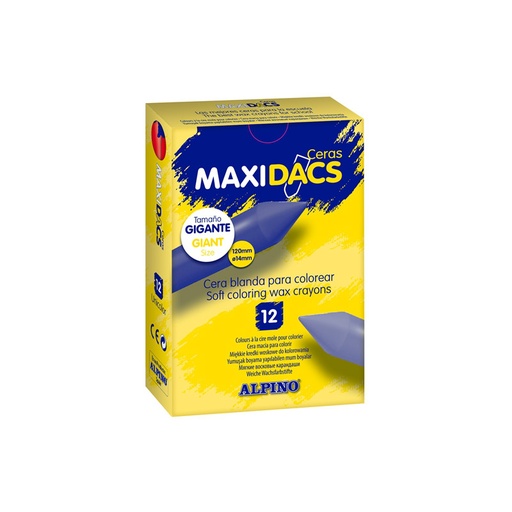 [DX060127] Maxidacs ceras alpino ocre 12 unds