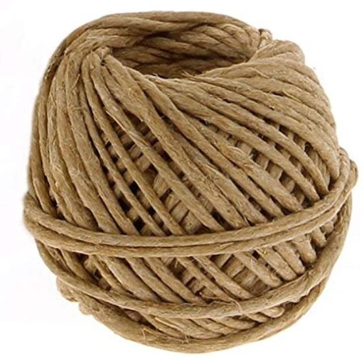 [50061000] Bobina cáñamo natural 100g 3 cabos