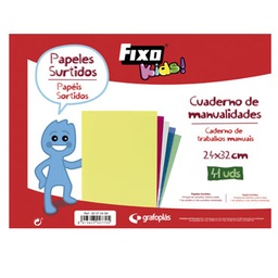 [00072499] Cuaderno multiple surtido 24x32cm Fixo