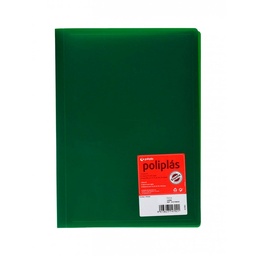 [01 35 12 21] Carpeta con 50 fundas transparentearente Verde