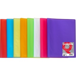 [01351252] Carpeta con 50 fundas din-A4 trans. Naranja